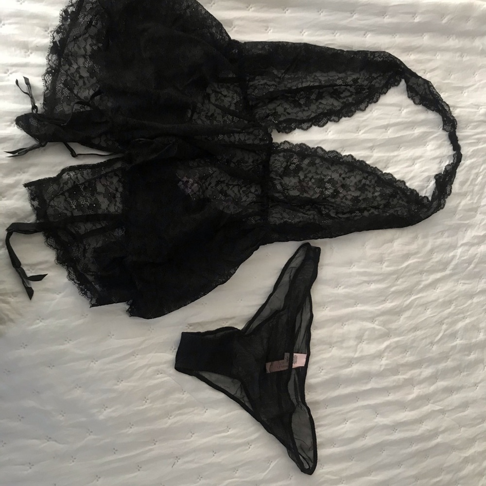 Babydoll lace lingerie
